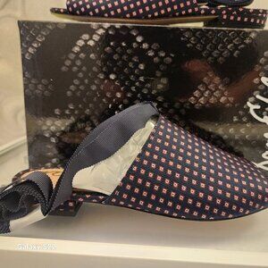 Sam Edelman Theodora Geo Print Blue Sandals. Host Pick. Size Various